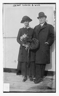 J.B. van Schaik and his wife Lotta