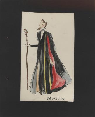 Costume design for Prospero