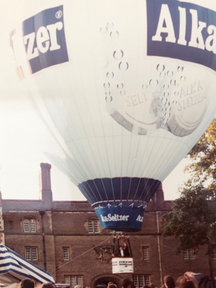 1985 May Ball hot air balloon!!!