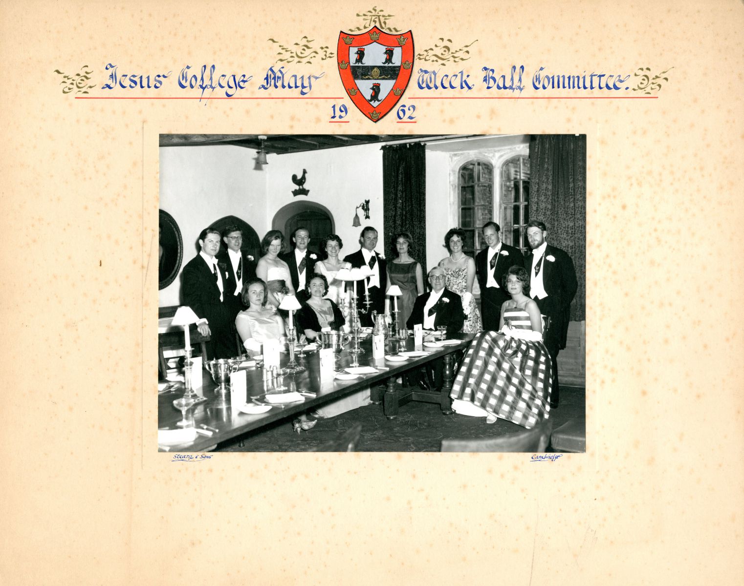 May Ball Committee dinner 1962
