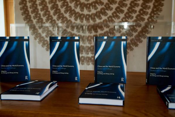 Photo of book display for China in the World Economy: Transition and Challenges