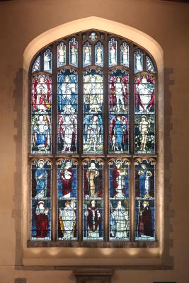 Great South window in Jesus College Chapel