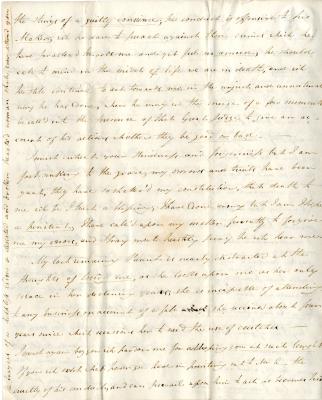 Maria Parish's first letter to William French, p4