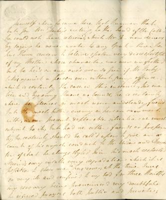 Maria Parish's second letter to William French, p5