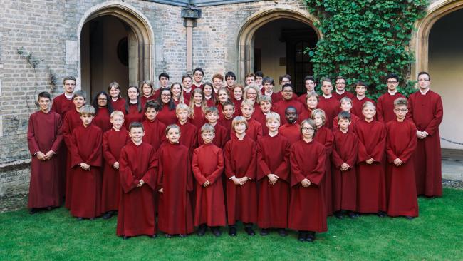 Image of Combined Choirs in Cloister Court