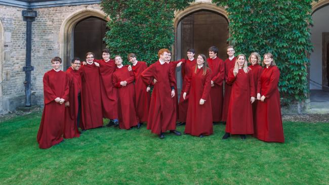 Image of Choral Scholars candid