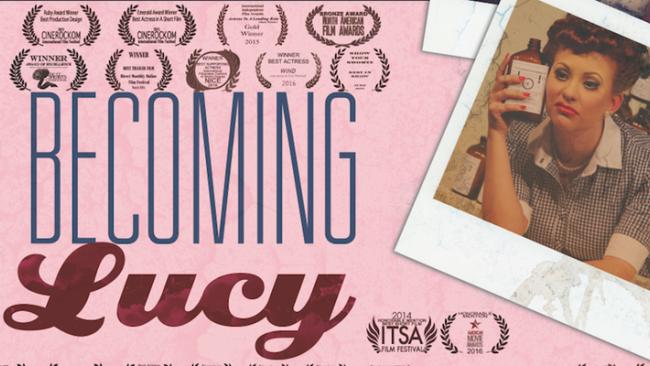 Image of Becoming Lucy film poster