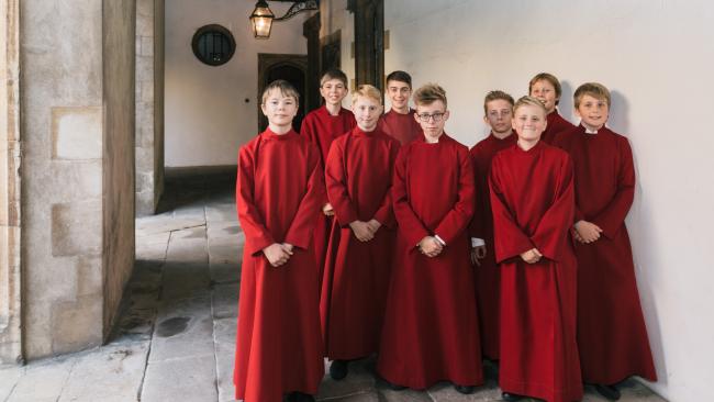 Image of Choristers smiling