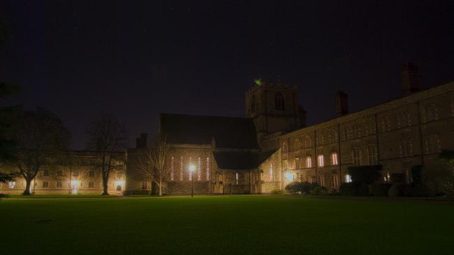 Image of Chapel at night