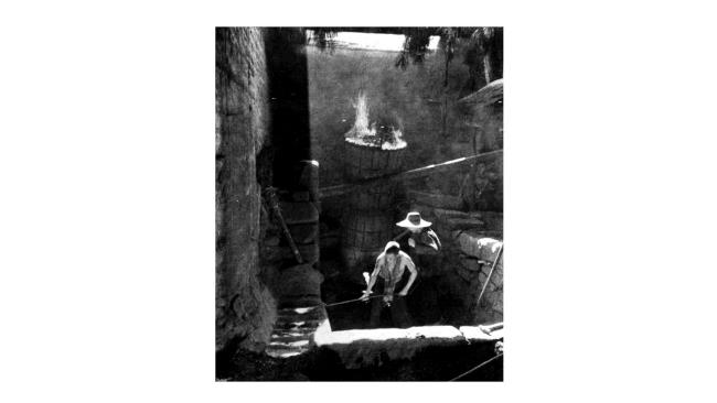 Image of Photo of blast furnace in Jinzhai, Anhui, c.1958