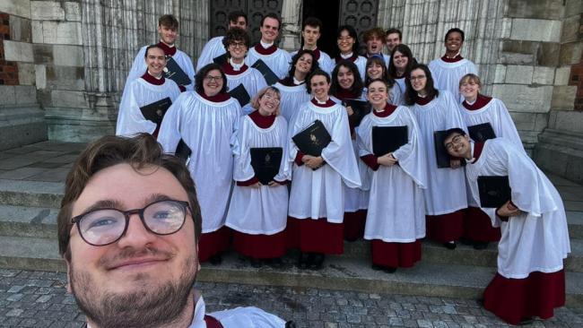 The choir performed at Stockholm and Uppsala Cathedrals