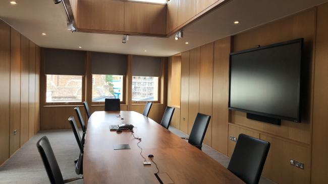 Image of safe events, conference room