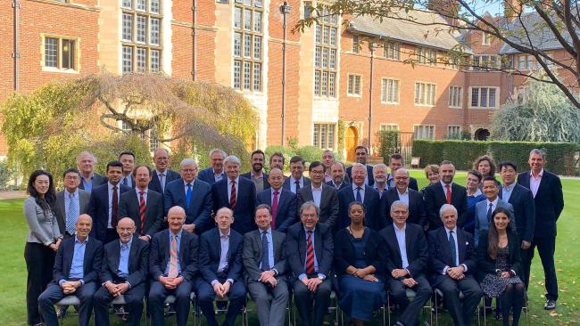Image of Photo of the conference attendees at Jesus College