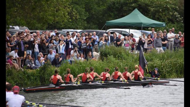 Image of Women's first crew on the River Cam