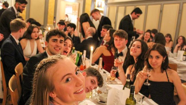 Image of Students attending Formal Hall