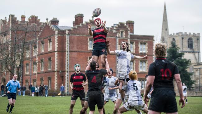 Image of Students playing rugby