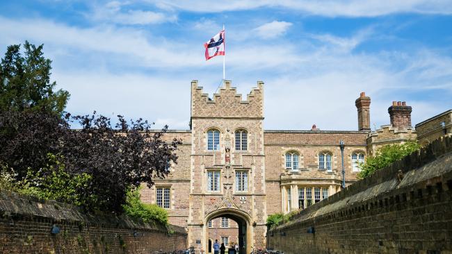 Image of The entrance to Jesus College