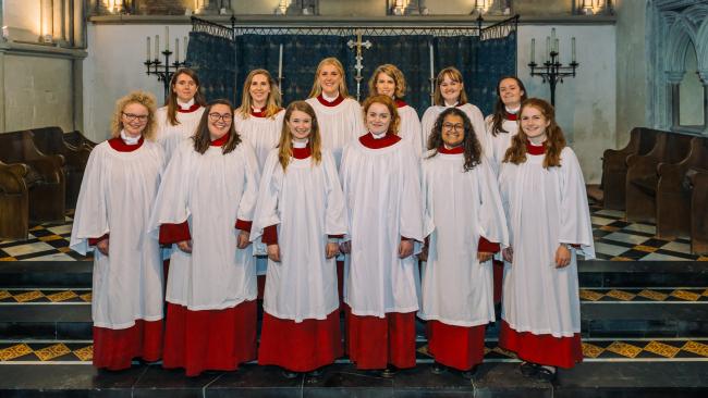 College choir women
