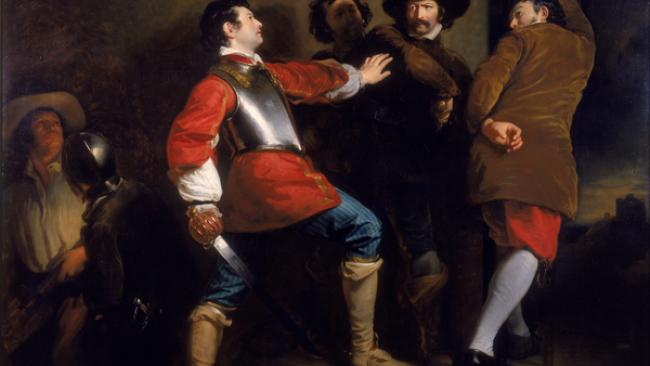 Discovery of the Gunpowder Plot and Taking of Guy Fawkes by Henry Perronet Briggs, RA (1792-1844)
