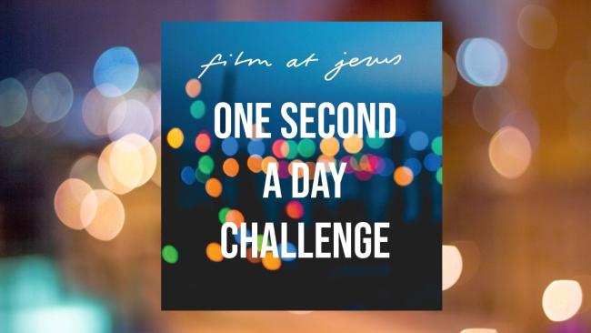 text - one second a day challenge