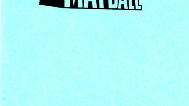 May Ball 1968 programme cover