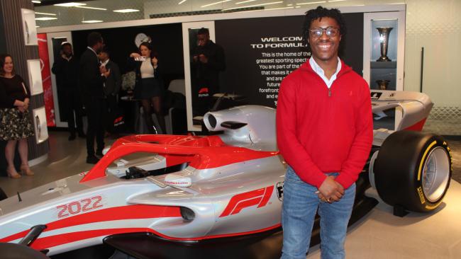 Jesuan Jesse Panda was among the first cohort of F1 scholars to begin their undergraduate and postgraduate engineering degrees at leading universities in the UK and Italy last year