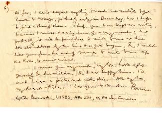 Letter to Rita, Nagasaki, November 1945